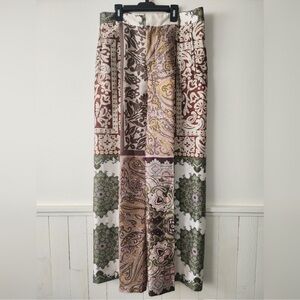 Zara Multicolor Patterned Pants